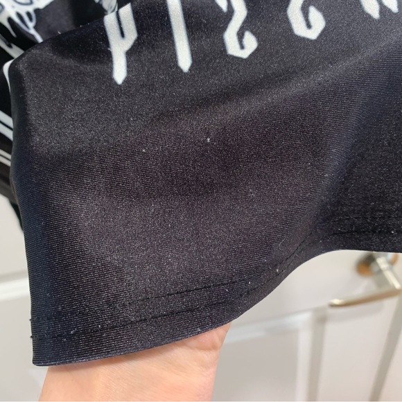 Pizza Pentagram, spandex, racer back top. - Picture 3 of 5